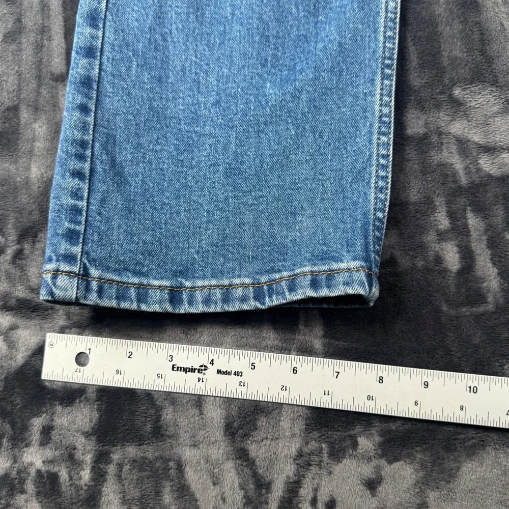 Levi's 505 Regular Fit Jeans Mens 36x32 Blue Straight Leg Denim 00505-2601